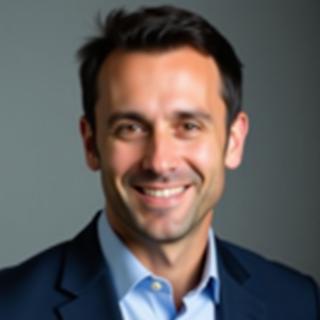 Retrato de Mateo Rojas, Director de Inversiones